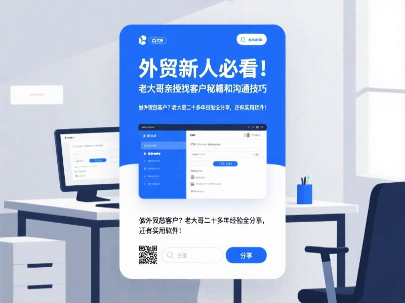 外贸新人必看！外贸找客户的3个渠道